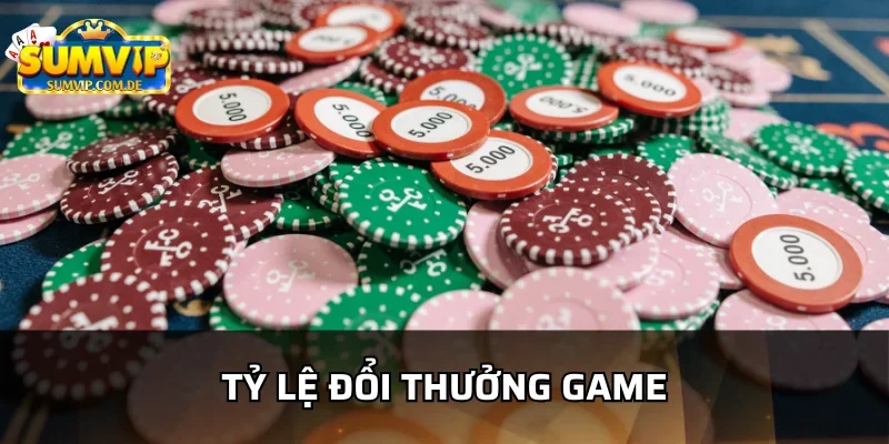 Tỷ lệ thưởng hấp dẫn trong thần tài sumvip