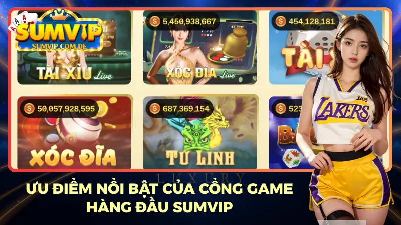 Các ưu thế vượt trội của Sumvip Các ưu thế vượt trội của Sumvip